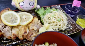 【ラブライブ！】沼津港「あじや」さんでAqours小原鞠莉ちゃんお誕生日メニュー「初恋は檸檬のまほろば」をいただく
