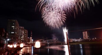 【沼津夏まつり2022レポ④】お祭り最大のイベント！「ラブライブ！サンシャイン！！」にも登場、狩野川花火大会を間近に見える桟敷席から鑑賞