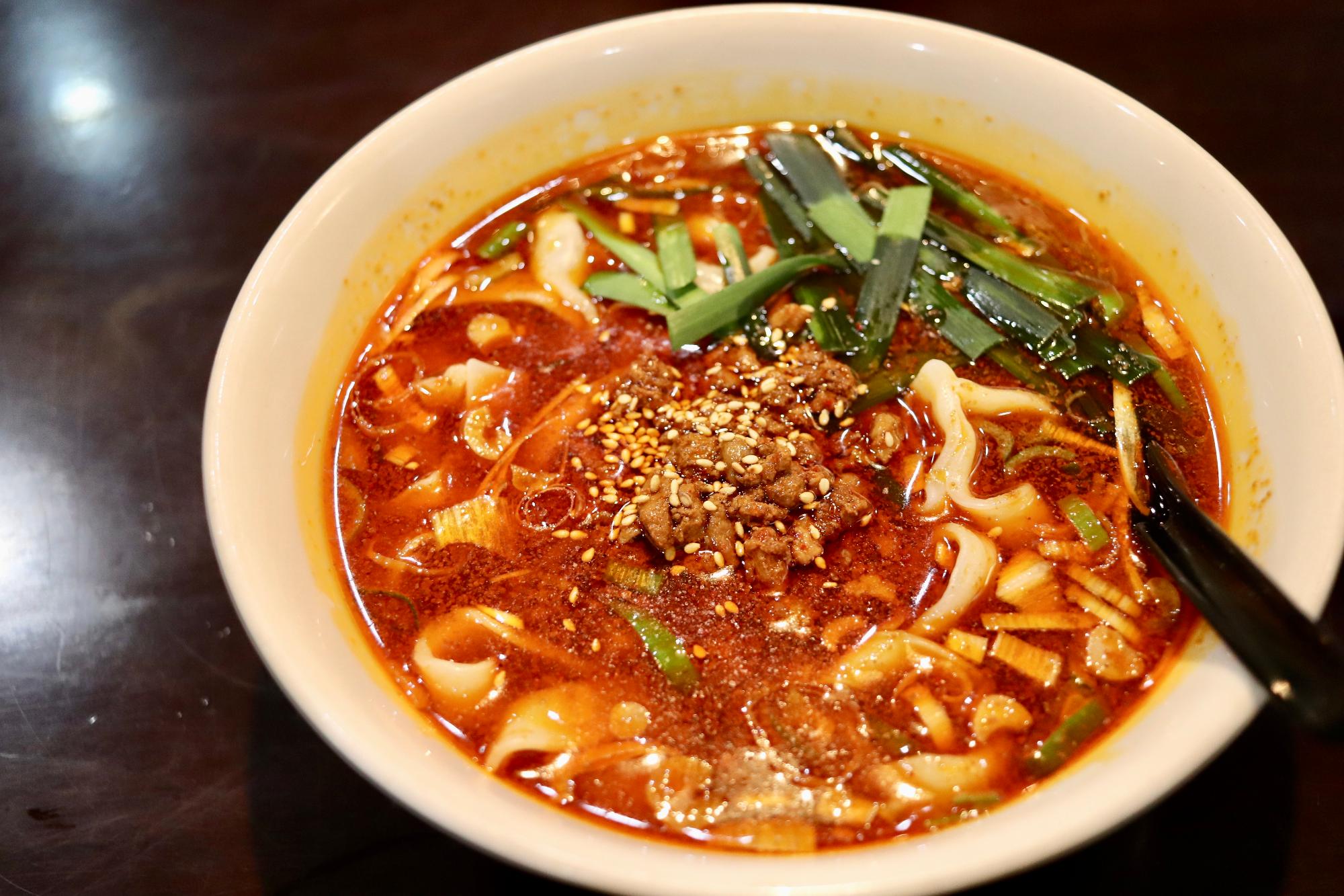 【沼津市】本格中華の刀削麺が気軽に味わえる!沼津市大岡「聚豊園」さんの麻辣刀削麺を味わう | ぴんちょすの沼津ライフ|静岡県沼津市在住ブロガー ...
